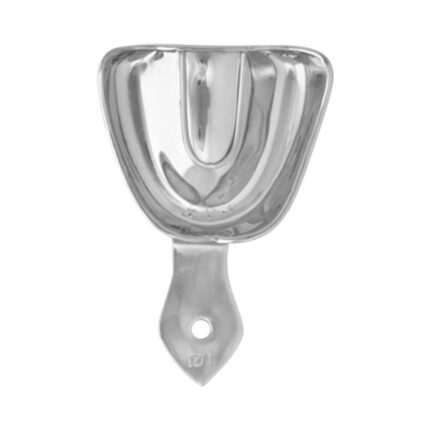 Stainless Steel Impression Trays (U21) Plain Stainless Steel Rim Lock Type