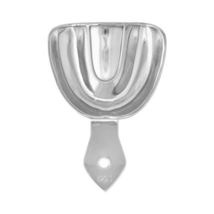 Stainless Steel Impression Trays (U22) Plain Stainless Steel Rim Lock Type